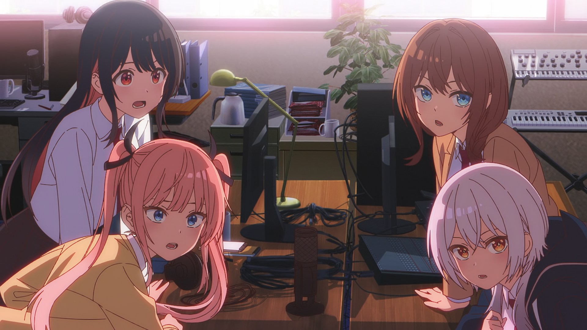 The four archetypical members of the broadcast club